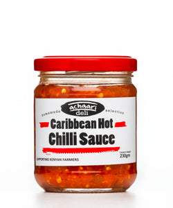 Caribbean hot chilli sauce